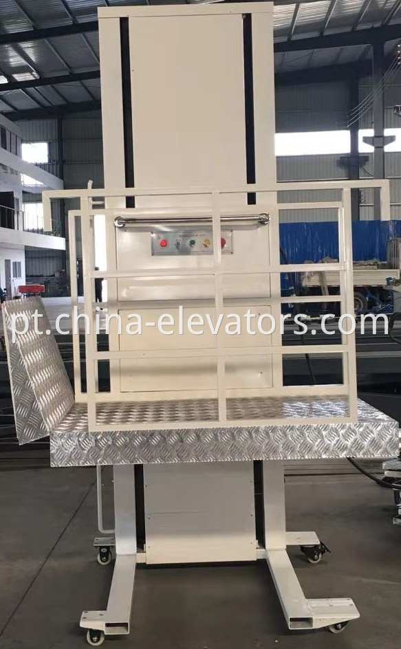 Portable Vertical Barrier Free Lift for Wheelchairs